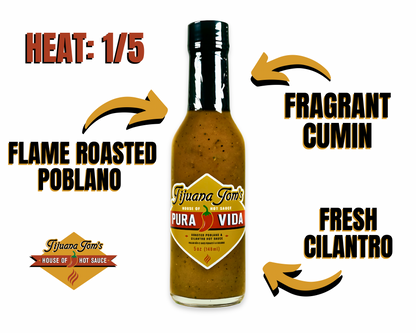 Tijuana Tom's Signature "Pura Vida" - (Wholesale - x12 Units)