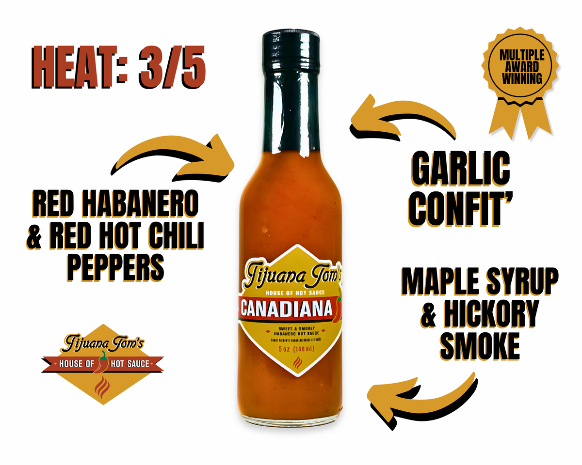 Tijuana Tom's Signature "Canadiana" - (Wholesale - x12 Units)
