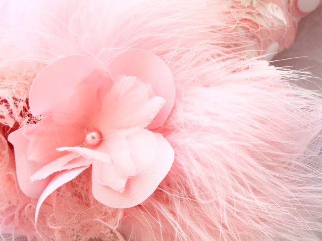 Feather Tutu Dog Dress | Elegant Formal Dog Outfit
