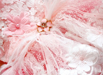 Feather Tutu Dog Dress | Elegant Formal Dog Outfit