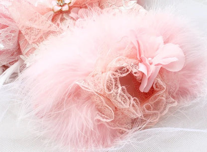 Feather Tutu Dog Dress | Elegant Formal Dog Outfit