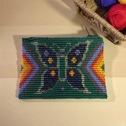 Butterfly Beaded coin purse