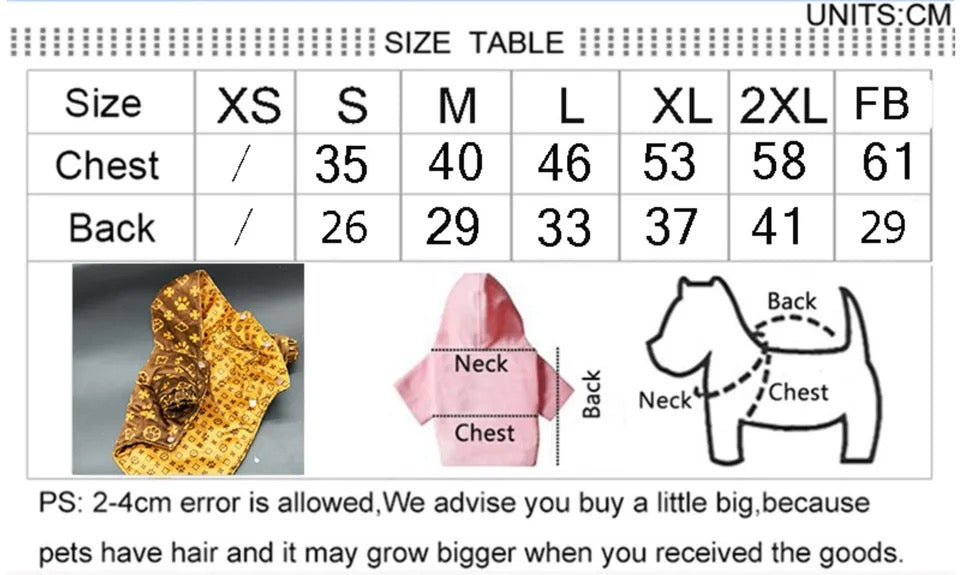 Chewy Vuitawn Dog Sweater – Luxury Knit Outfit for Dogs