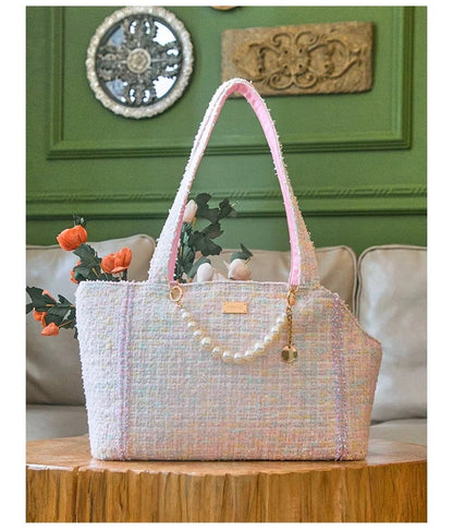 Tinseltown Pet Carrier | Tweed Dog and Cat Carrier