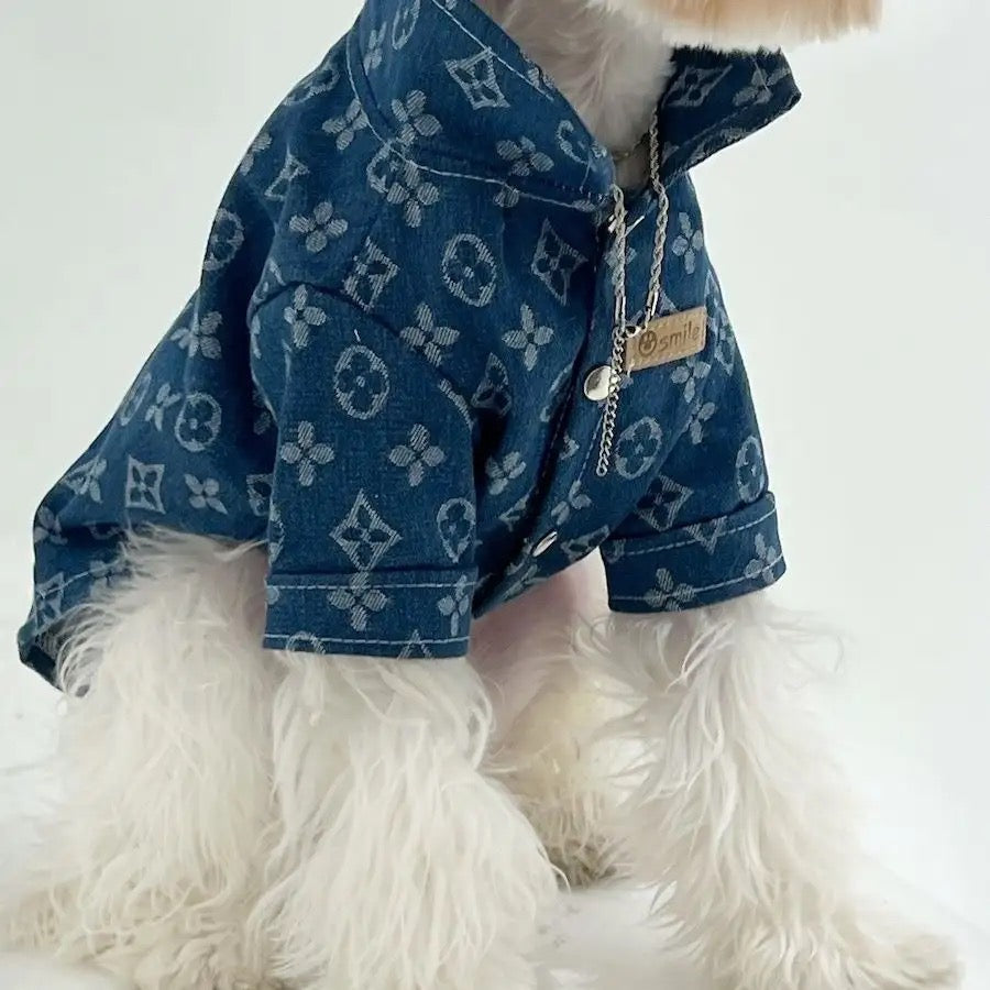 Chewy Pawtton Jean Shirt – Dog Shirt