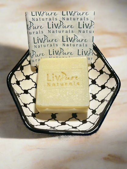 Original Lemongrass Olive Oil Soap | Moisturizing Face & Body Bar | Natural and Organic Deodorant