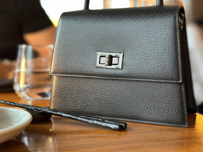 Origyn 03 - Plant-Based Vegan Leather Kelly Bag - Made with Plastic-Free MIRUM®