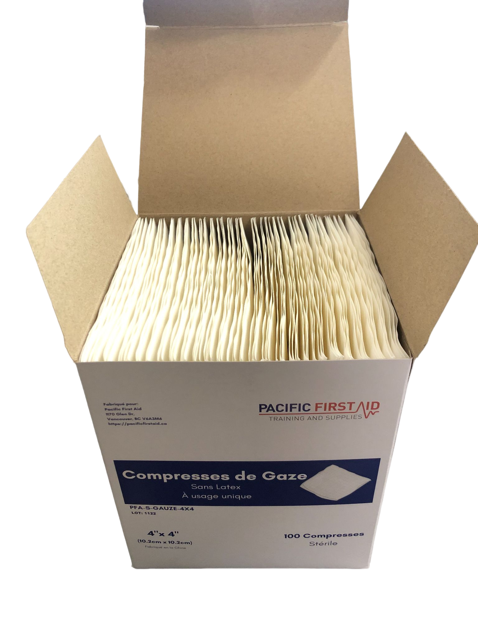 Sterile Gauze Pad 3" x 3" & 4" x 4"