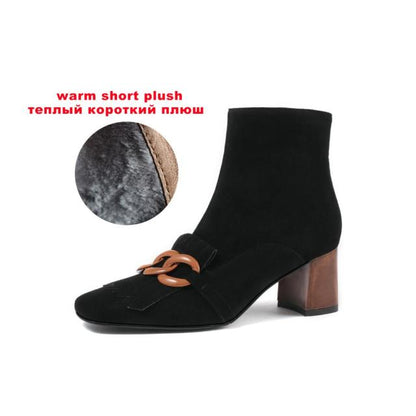 Suede Ankle Boot
