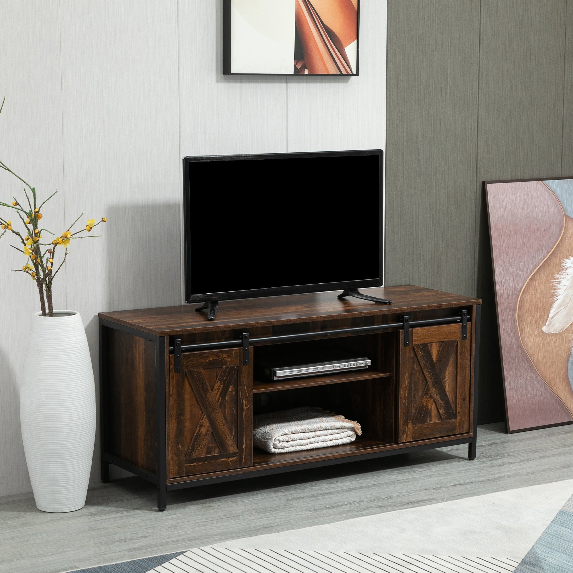 Easton Industrial Style TV Stand for TVs up to 60"