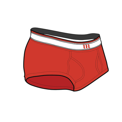 Briefs - Mockup and Template - 6 Angles, Layered, Detailed and Editable Vector in EPS, SVG, AI, PNG, DXF and PDF
