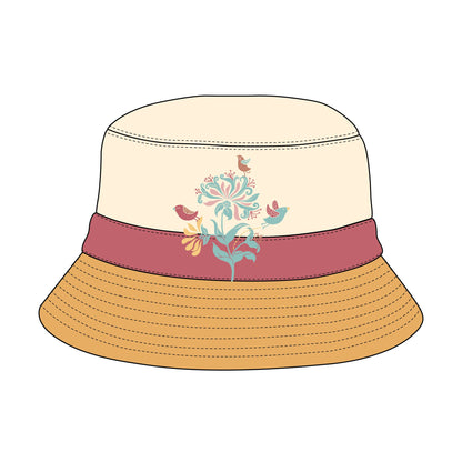 Bucket Hat - Mockup and Template - 10 Angles, Layered, Detailed and Editable Vector in EPS, SVG, AI, PNG, DXF and PDF