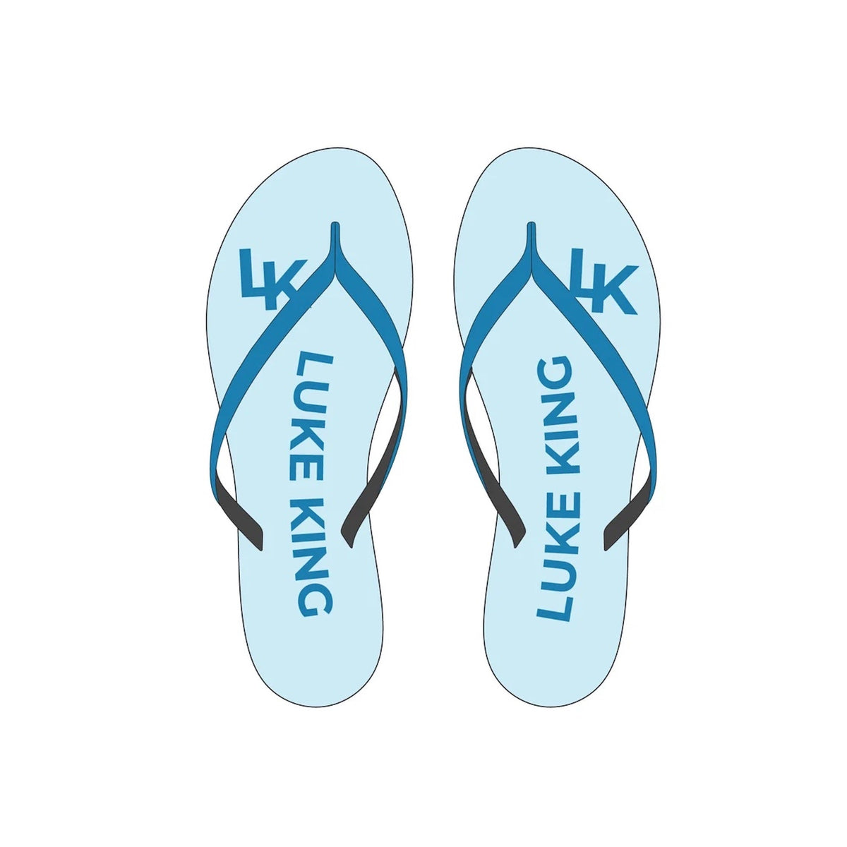 Flip Flops - Mockup and Template - 2 Angles, 1 Style, Layered, Detailed and Editable Vector in EPS, SVG, AI, PNG, DXF and PDF