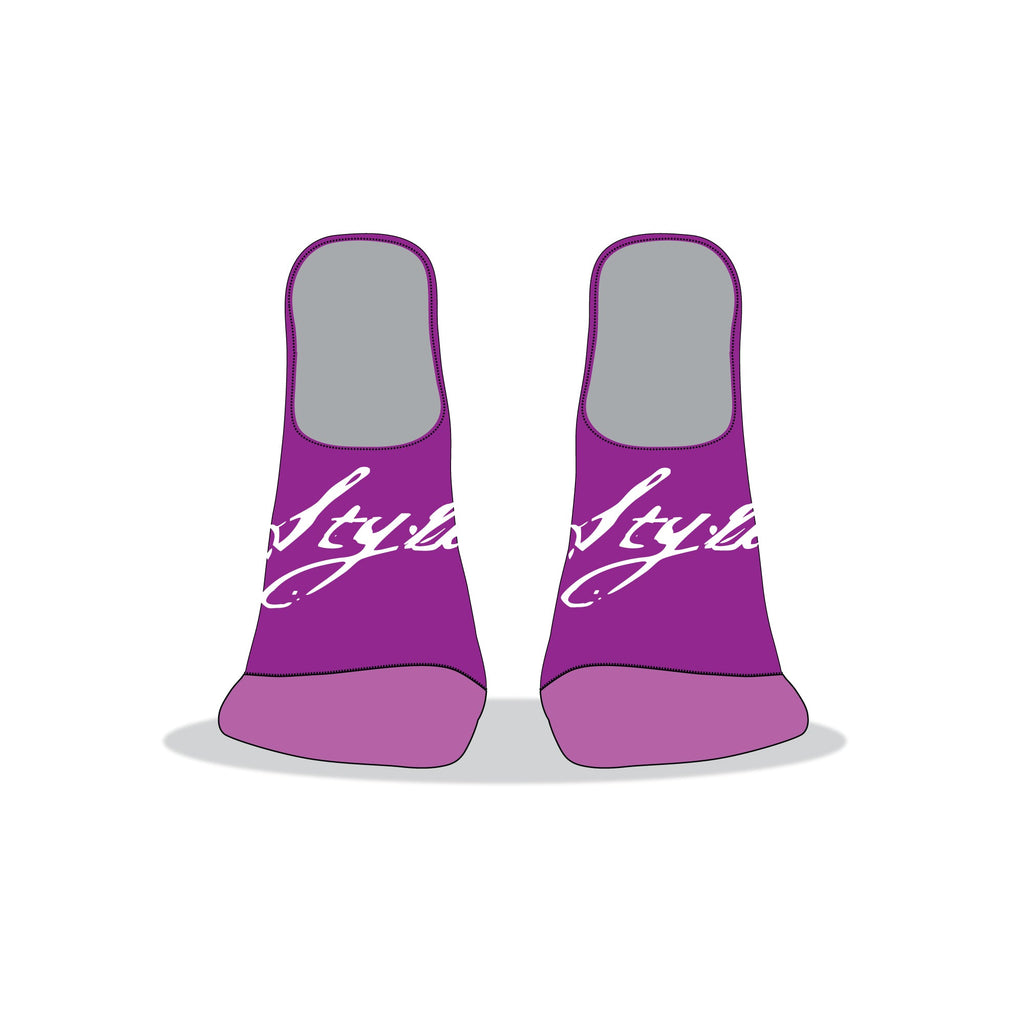 LIner No Show Ankle Socks - Mockup and Template - 11 Angles, Layered, Detailed and Editable Vector in EPS, SVG, AI, PNG, DXF and PDF