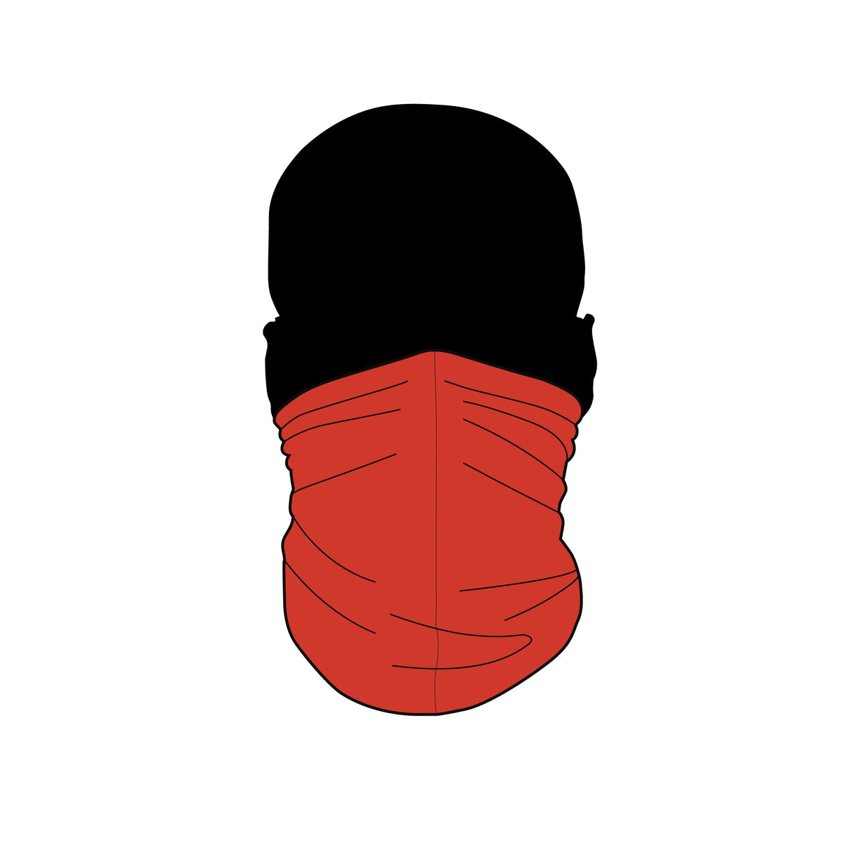 Face Masks & Neck Gaiter Bundle - Mockup and Template - Handmade Masks, Manufactured Masks, Sugical Masks, Neck Gaiter - 6 Angles, 4 Styles, Layered, Detailed and Editable Vector in EPS, SVG, AI, PNG, DXF and PDF