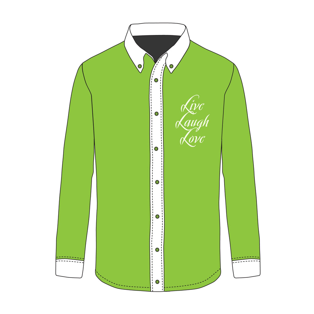 Men's Long Sleeve Dress Shirt - Mockup and Template - 4 Angles, 1 Style, Layered, Detailed and Editable Vector in EPS, SVG, AI, PNG, DXF and PDF