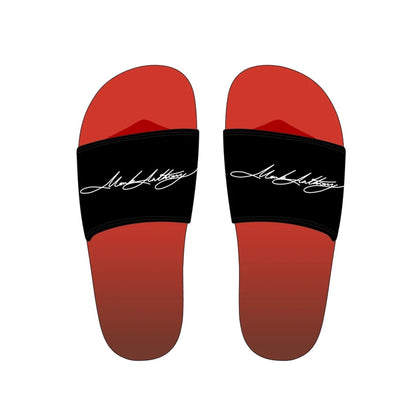 Sandals/Slides - Mockup and Template - 2 Angles, 1 Style, Layered, Detailed and Editable Vector in EPS, SVG, AI, PNG, DXF and PDF