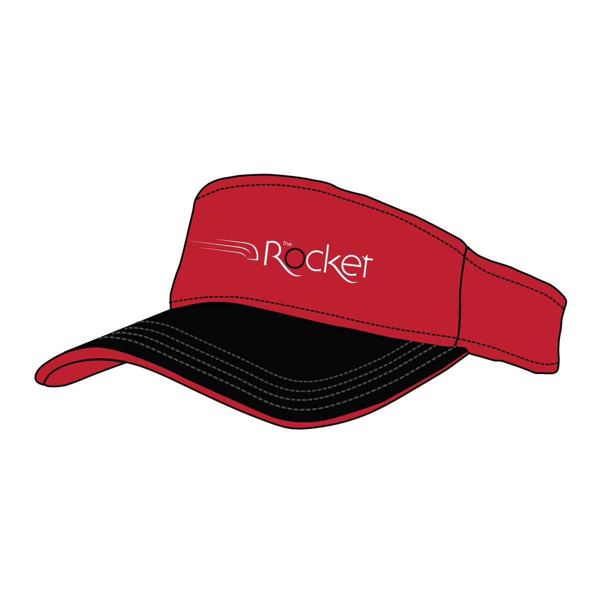 Visor Sports Hat - Golf, Tennis, Volleyball - Mockup and Template - 10 Angles, Layered, Detailed and Editable Vector in EPS, SVG, AI, PNG, DXF and PDF
