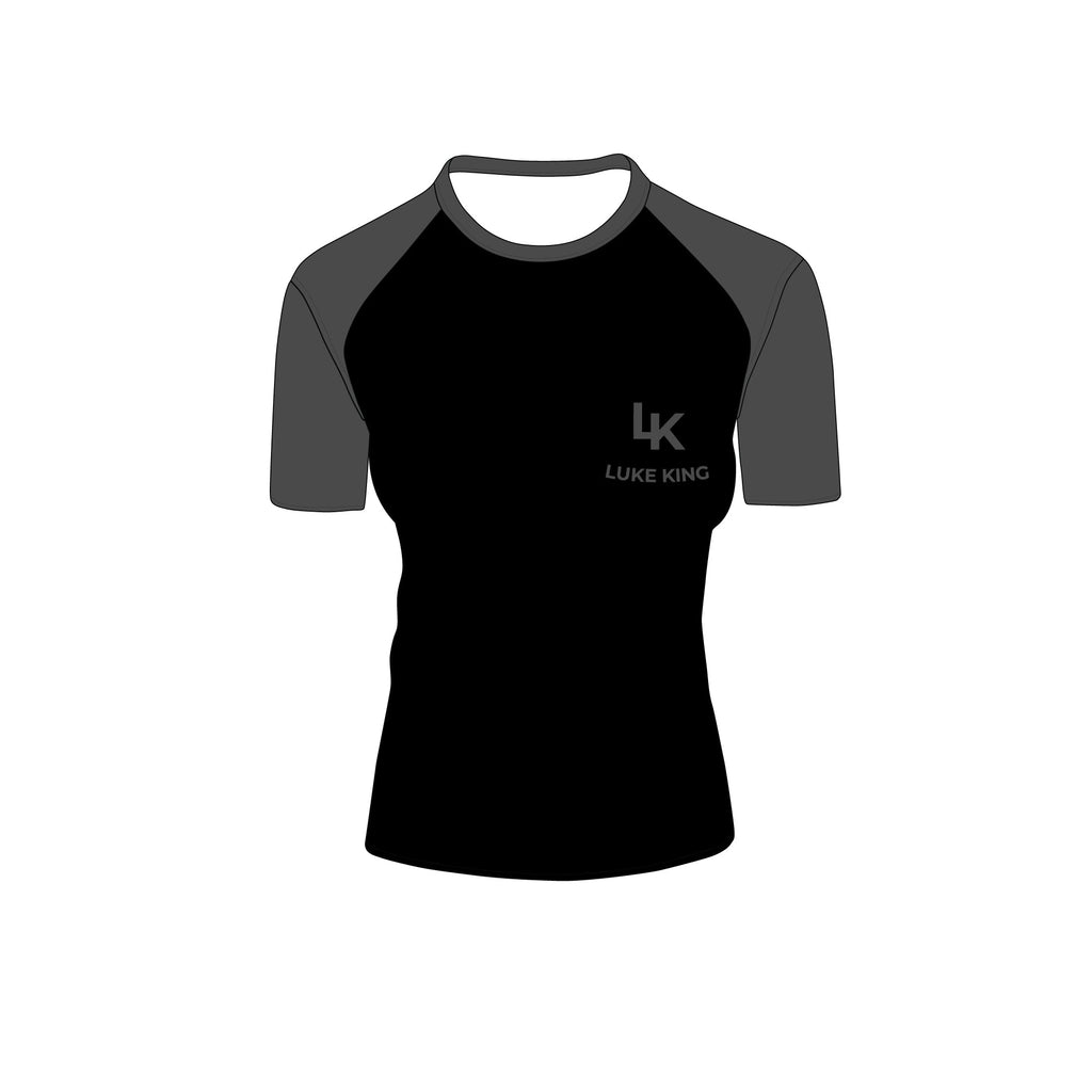 Raglan Women's Short Sleeve Shirt - Mockup and Template - 4 Angles, 1 Style, Layered, Detailed and Editable Vector in EPS, SVG, AI, PNG, DXF and PDF