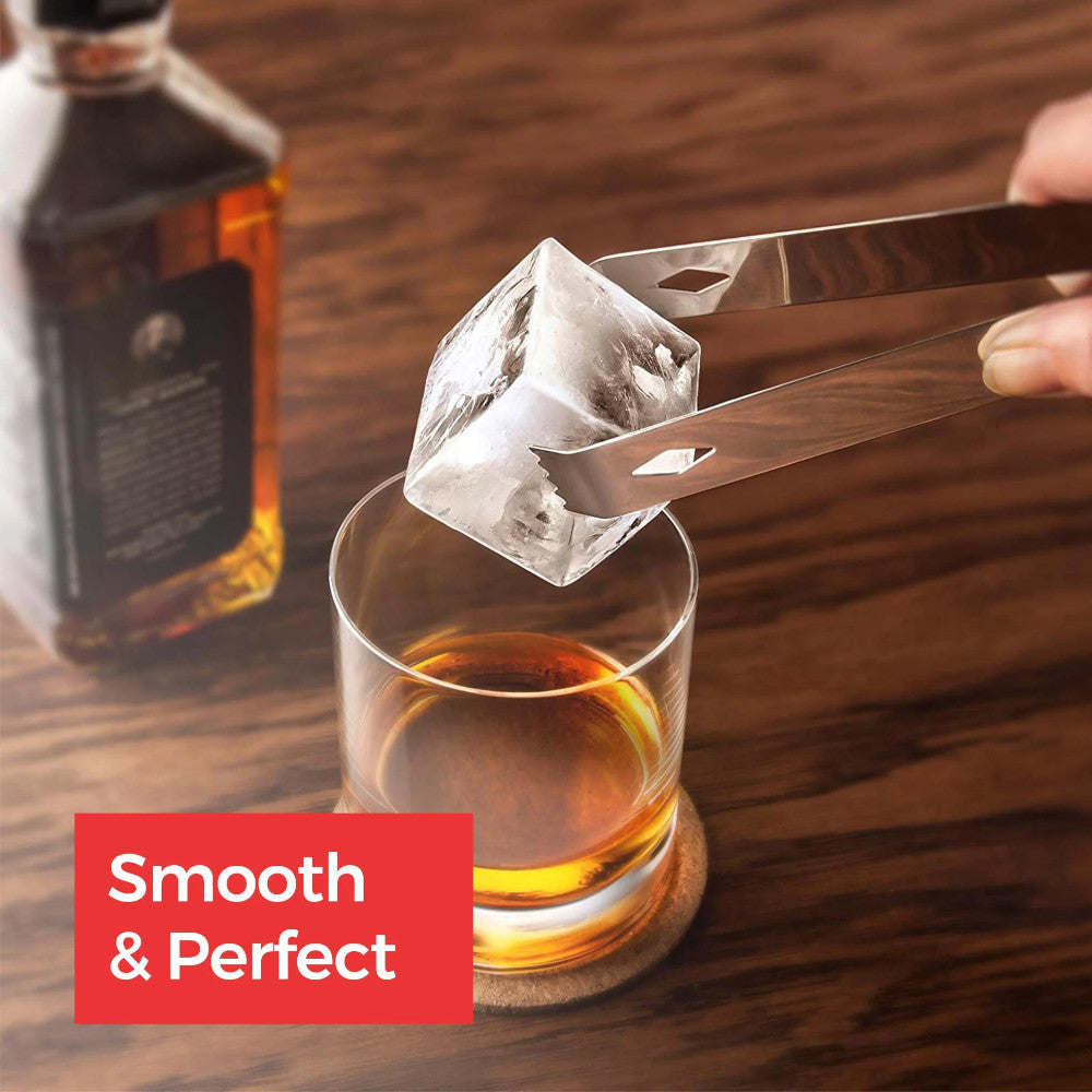 2 in 1 Pack Large Silicone Ice Cube Tray Mold