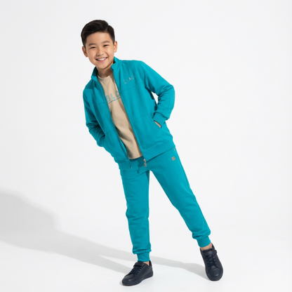 Zip-Up Tracksuit Unisex Casual Set