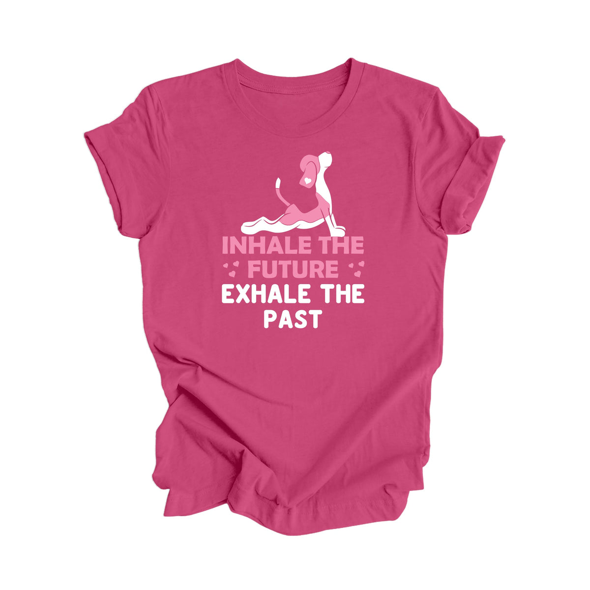 Inhale The Future Exhale The Past - Yoga Gift, Meditation Shirt, Yoga T-shirt, Yoga Lover Gift,  Yoga Teacher Shirt, Wellness Shirt, Self Care Shirt - Inspired X