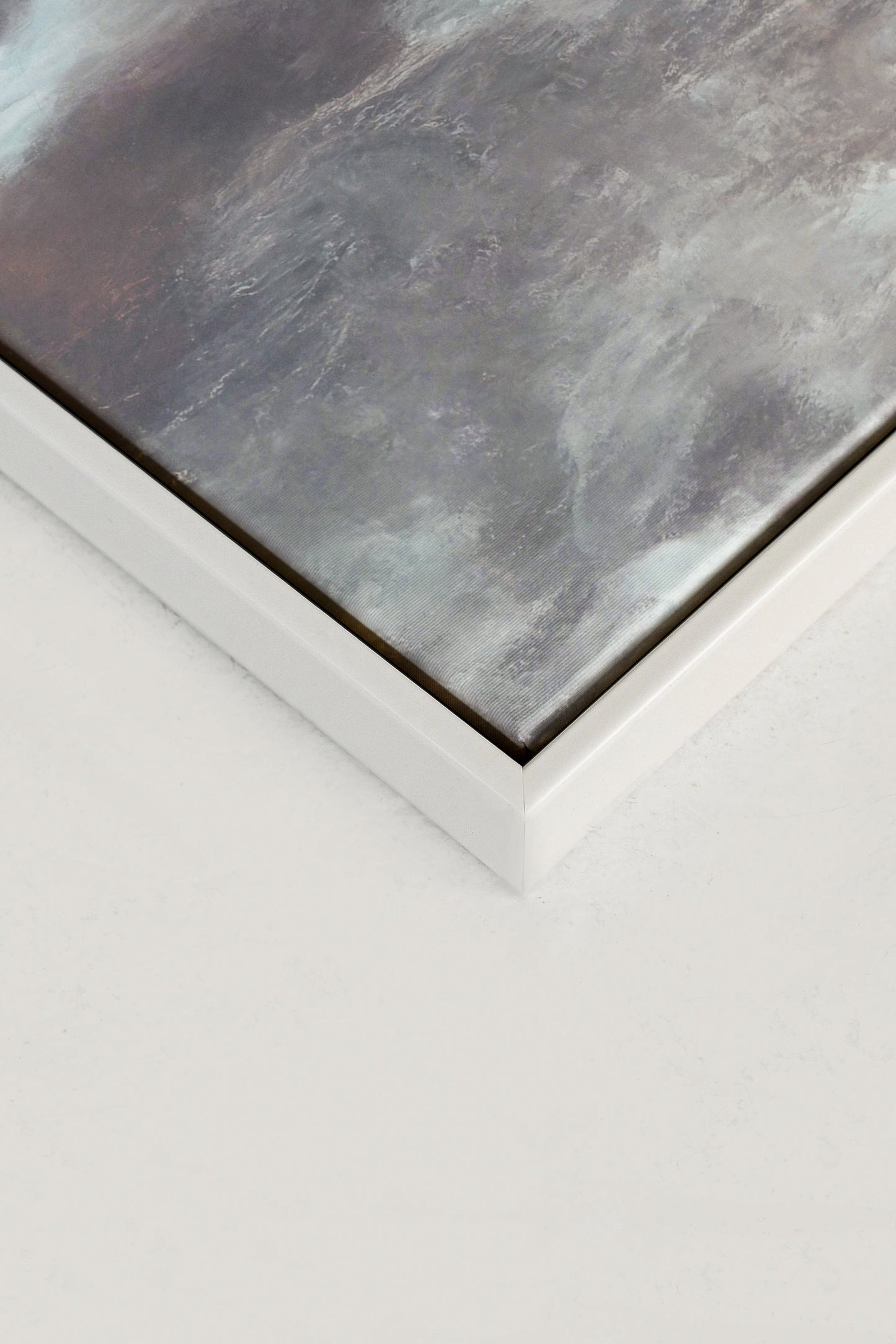 Intuition, Oeuvre sur toile étirée