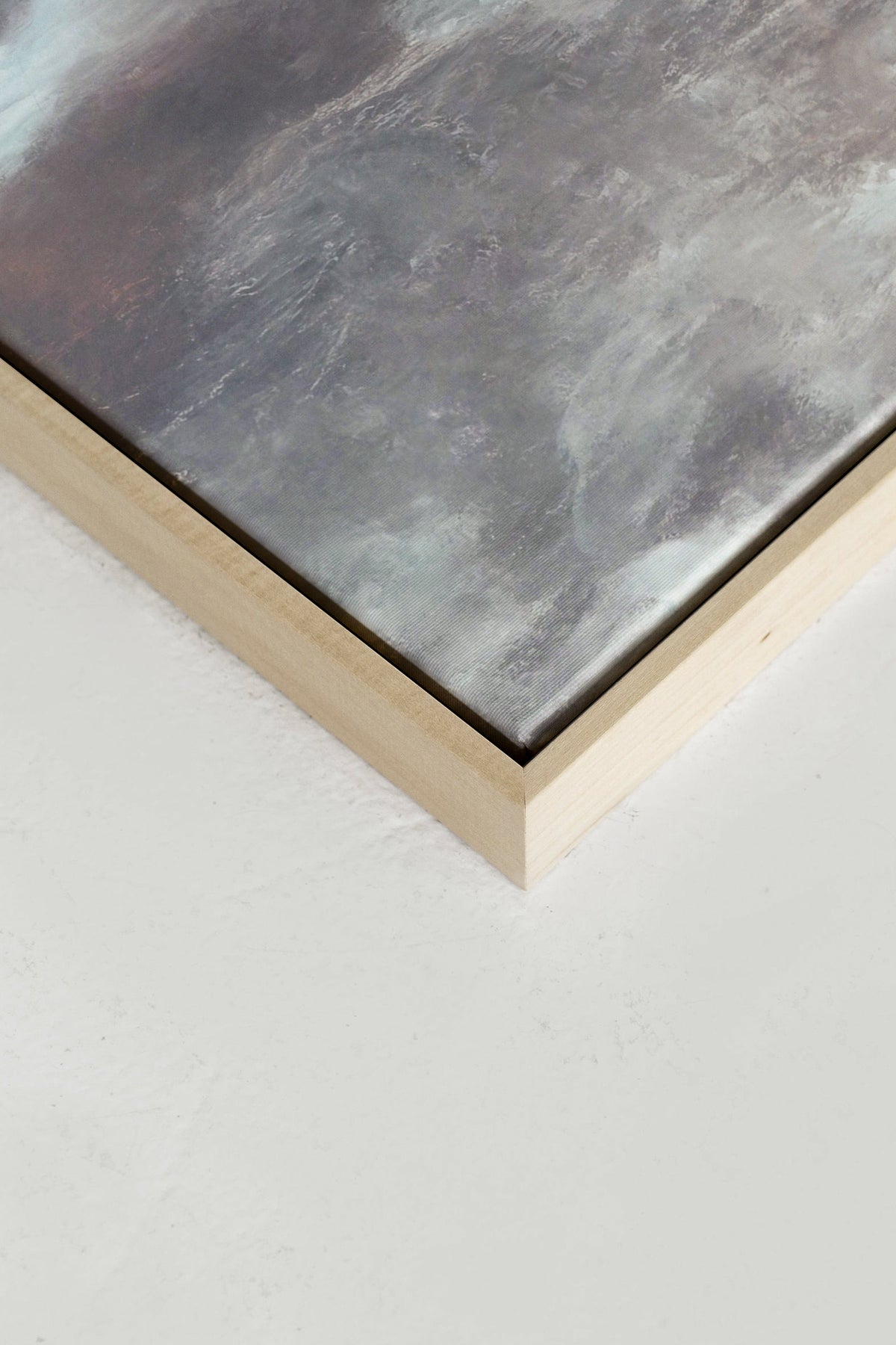 Intuition, Oeuvre sur toile étirée