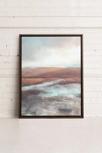Intuition, Oeuvre sur toile étirée