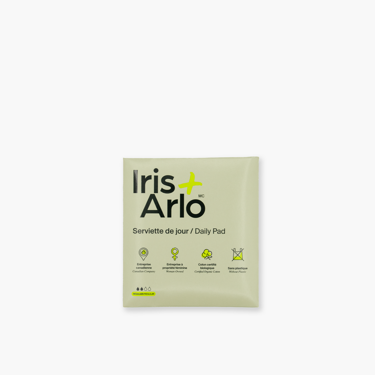 100% Organic Cotton Regular Pads
