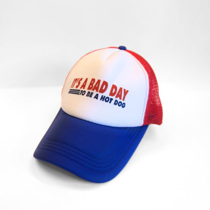 Hats | It's a Bad Day to Be a Hot Dog (Costco Lovers Only!) Soft Trucker Hat