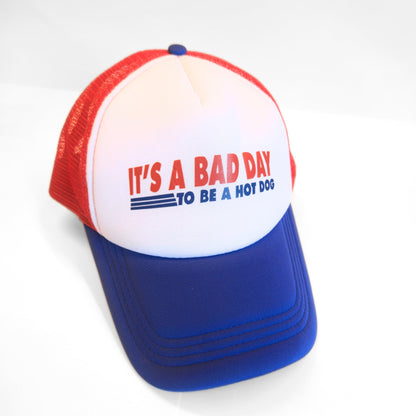 Hats | It's a Bad Day to Be a Hot Dog (Costco Lovers Only!) Soft Trucker Hat