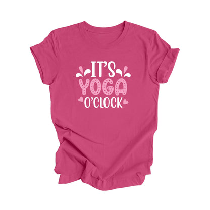 It's Yoga O'clock - Unisex Jersey Short Sleeve Tee