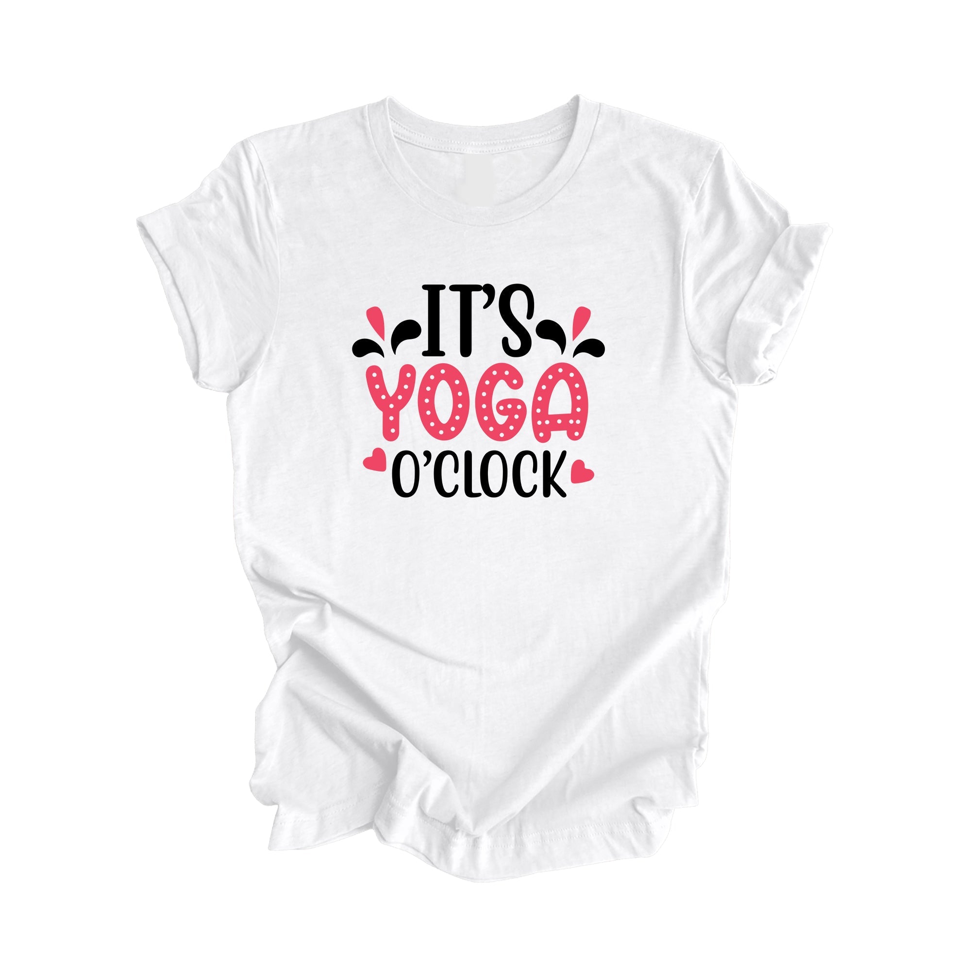 It's Yoga O'clock - Unisex Jersey Short Sleeve Tee