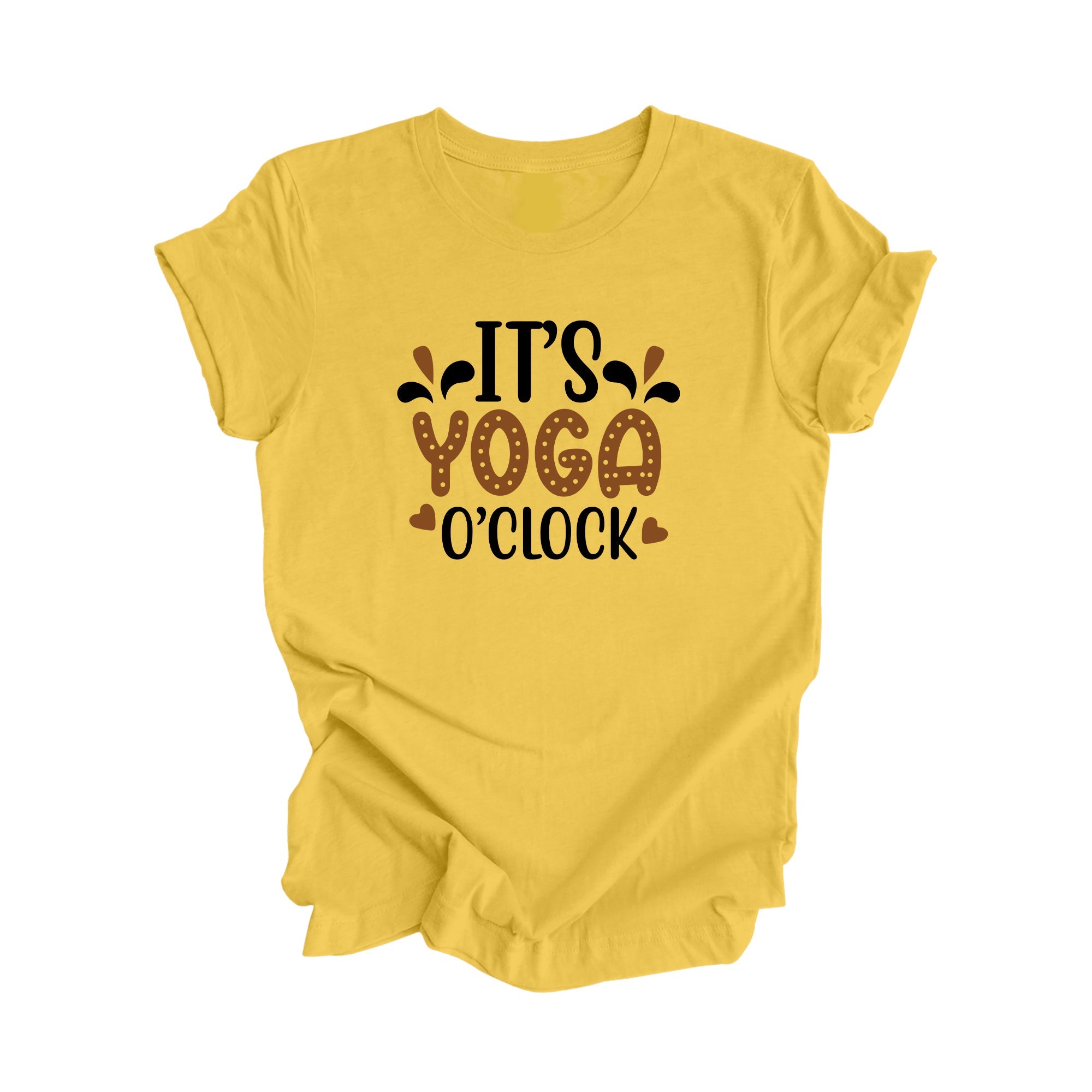 It's Yoga O'clock - Unisex Jersey Short Sleeve Tee