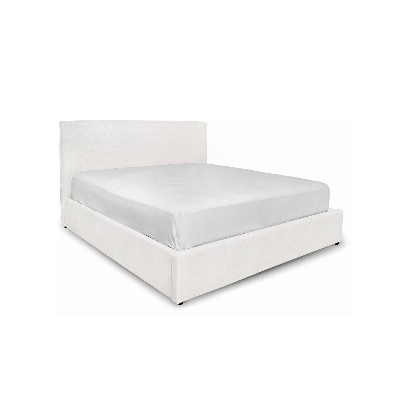 Watkins Platform Storage Bed - Cream