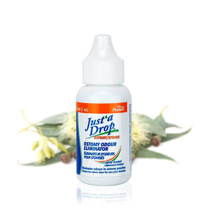 240 ml (8 oz), Light Eucalyptus Scent Ostomy Deodorizer | Just'a Drop