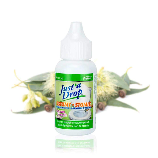 30 ml (1 oz.), Eucalyptus Scent, Extra Strength Ostomy Deodorizer | Just'a Drop