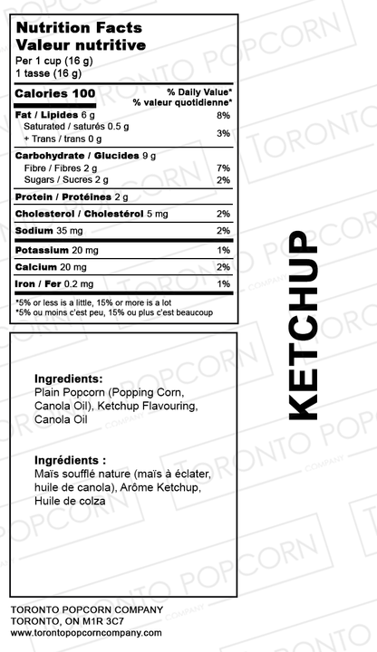 Ketchup Popcorn