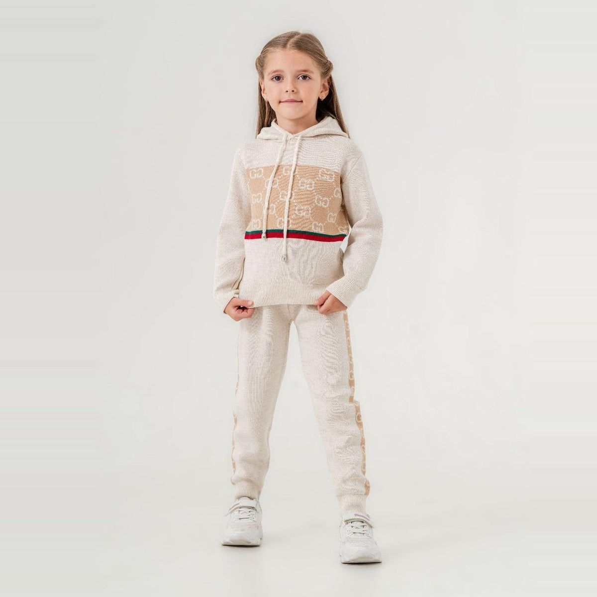 Fancy & Sporty Girls Knit Set