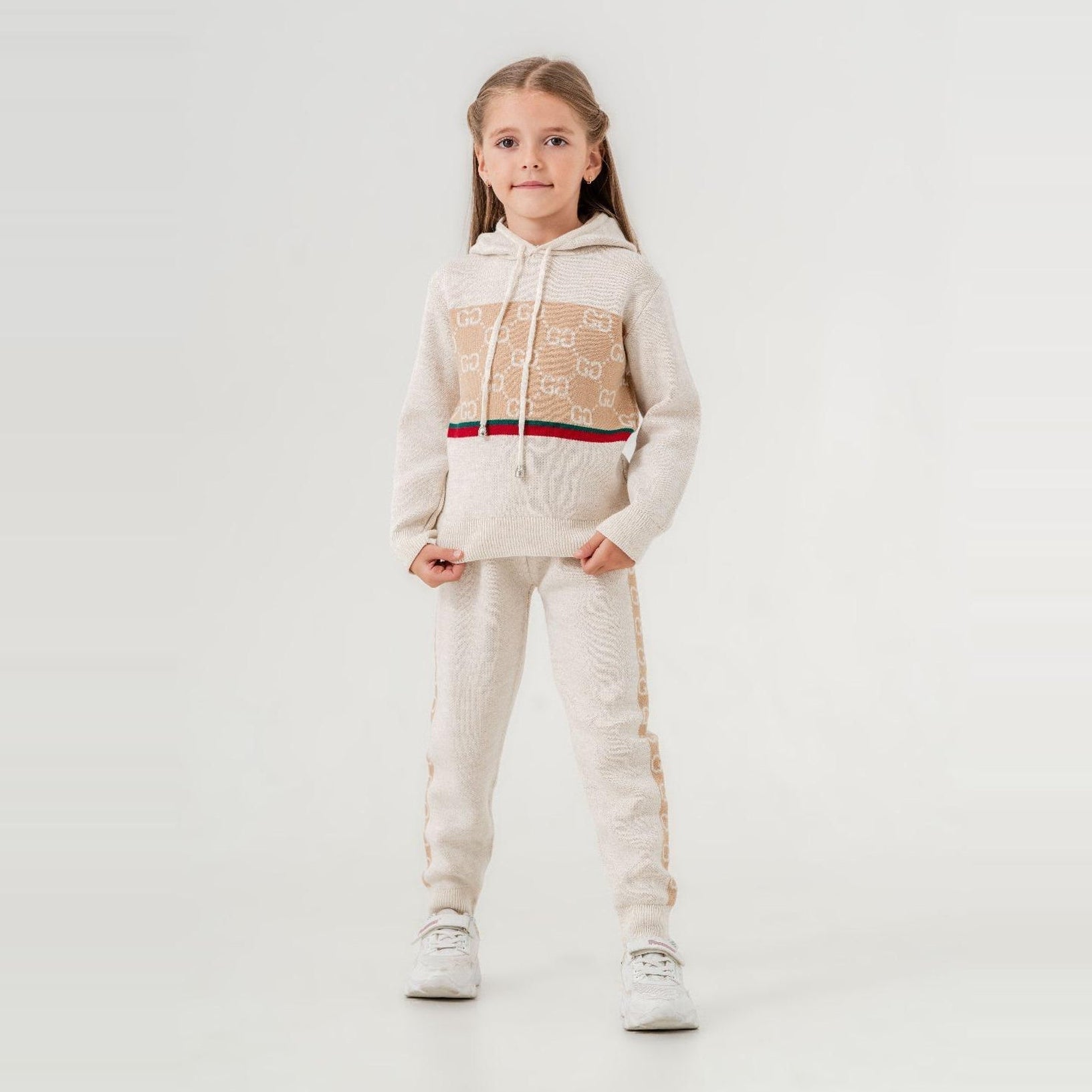 Fancy & Sporty Girls Knit Set
