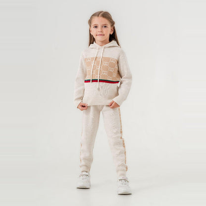 Fancy & Sporty Girls Knit Set