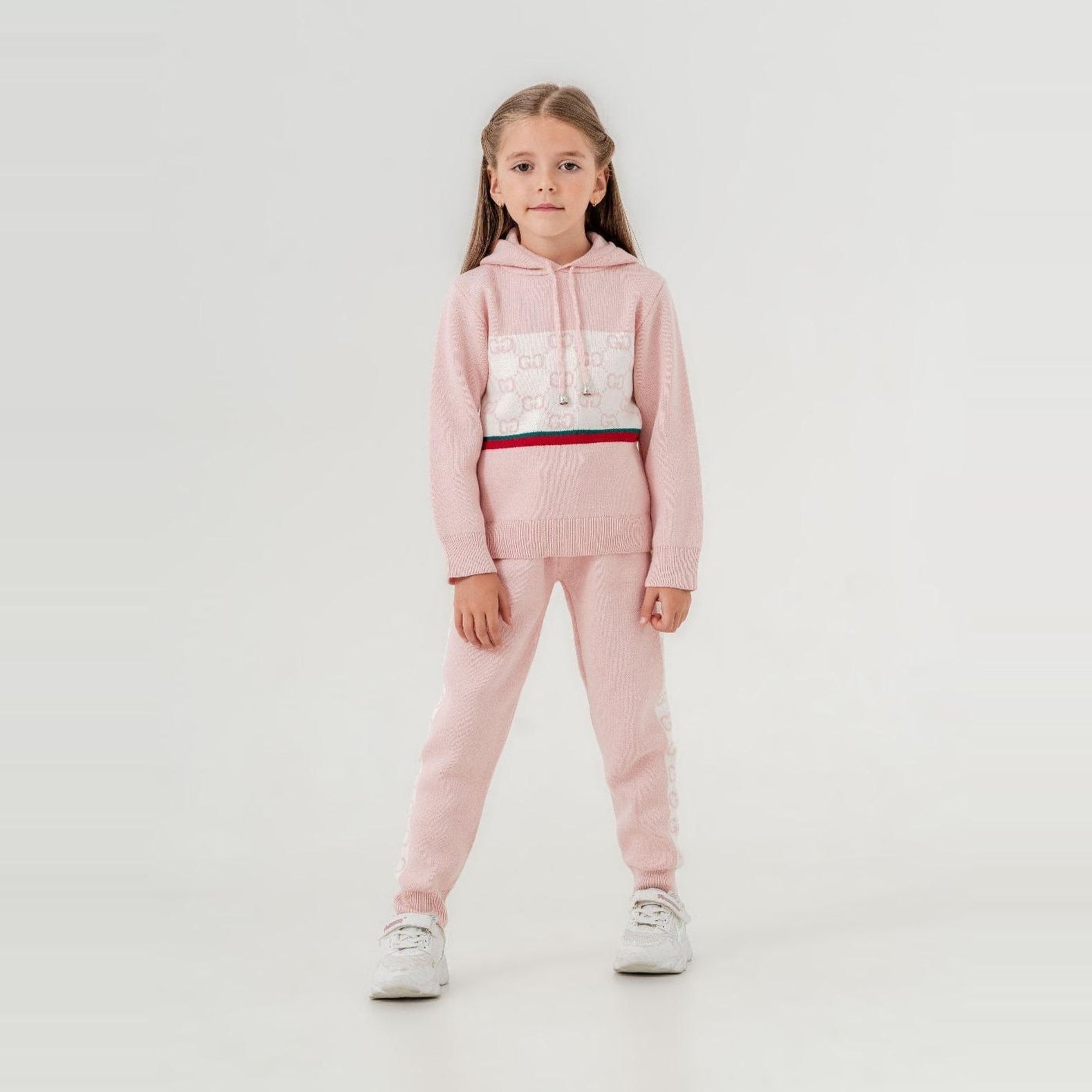 Fancy & Sporty Girls Knit Set