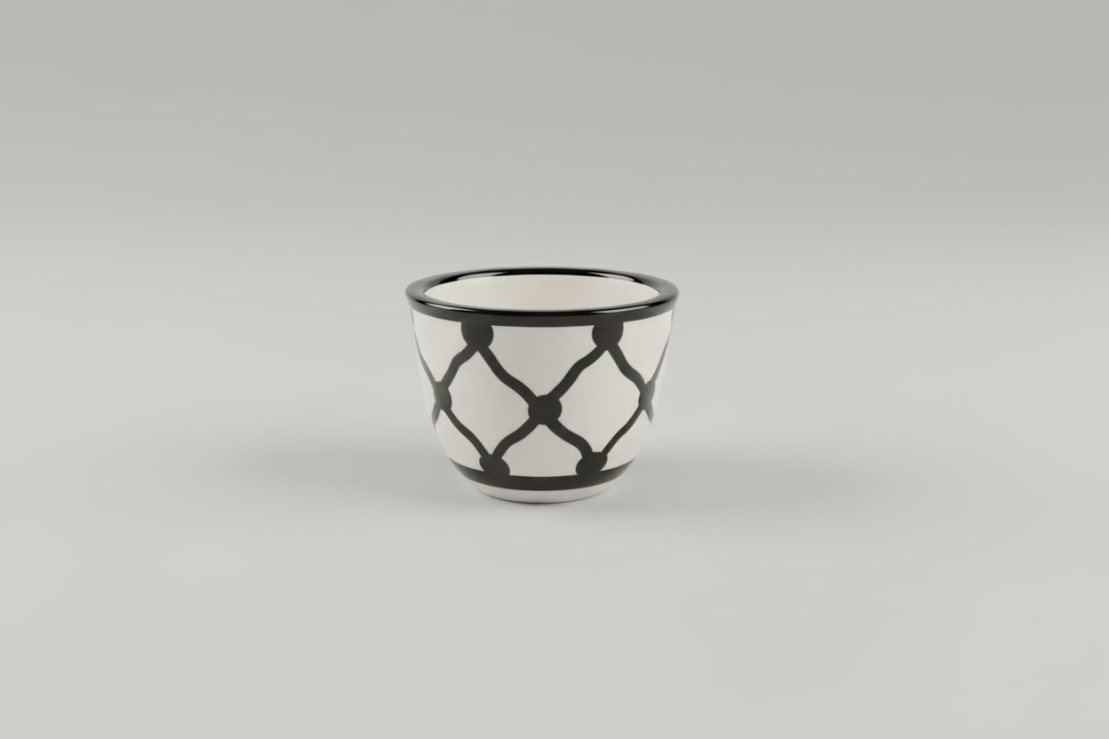 Full Coffee Set | Kuffieyeh Pattern