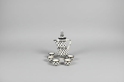 Full Coffee Set | Kuffieyeh Pattern