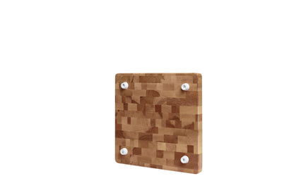 Bloc de boucher en érable, grain debout, 10 x 10 x 1 po