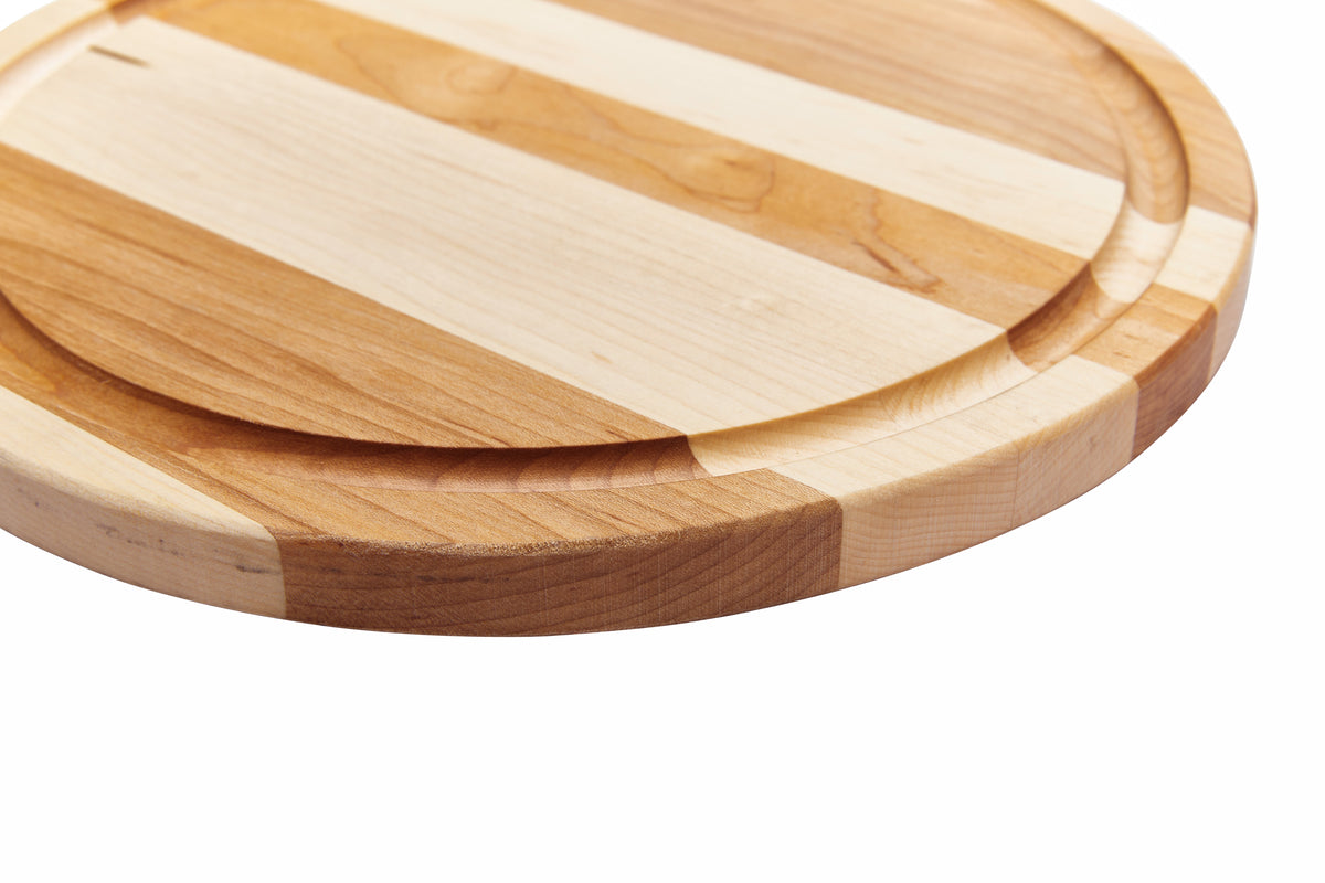 Planche ronde en érable, 11 po x 0.75 po