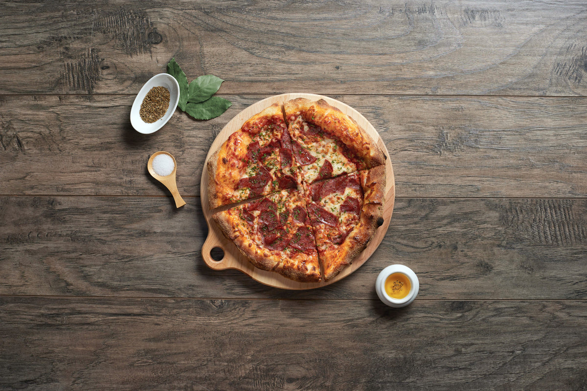 Planche à pizza en érable, grain couché, 12 x 0.75 po