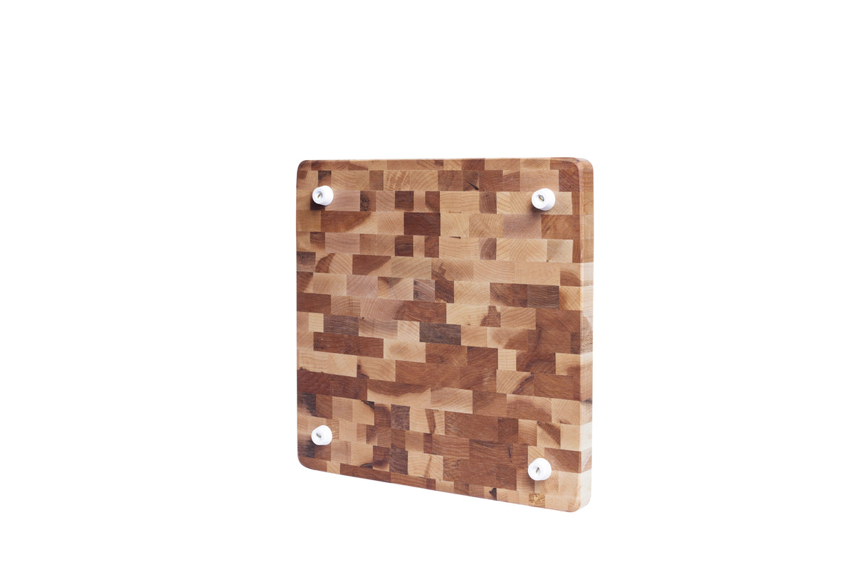 Bloc de boucher en érable, grain debout, 12 x 12 x 1 po