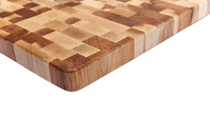Bloc de boucher en érable, grain debout, 12 x 12 x 1 po